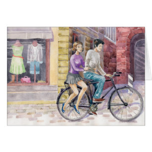 Cartão Data romântica