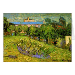 Cartão Daubigny's Garden by Vincent van Gogh, Le Jardin