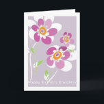 Cartão Daughter Birthday Card<br><div class="desc">You Are Full of Beauty and  Forever Beautiful,  Loving and Caring  and  Truly Amazing    Happy Birthday  Daughter</div>