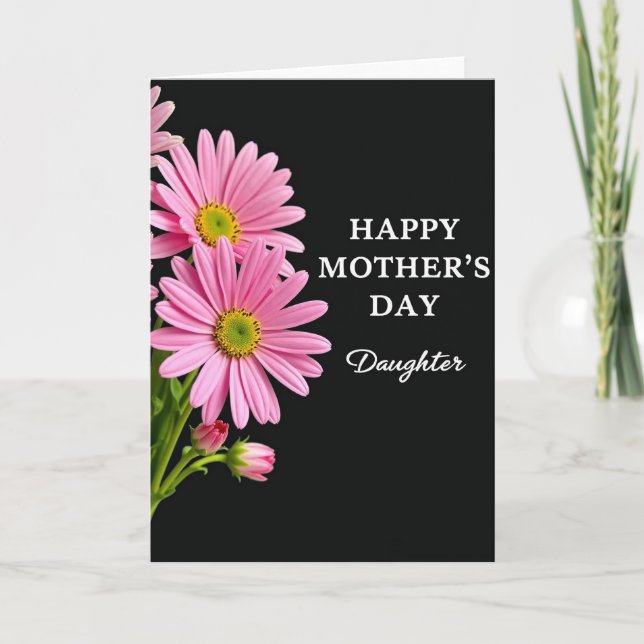Cartão Daughters Day Wishes Card (Frente)