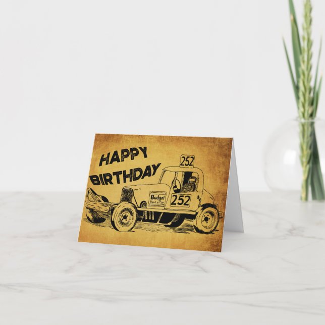 Cartão Dave Chisholm Birthday Card (Frente)