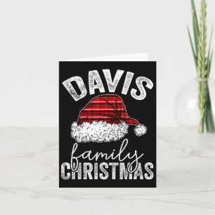 Cartão Davi Natal Personalizado da Família Matriz Persona