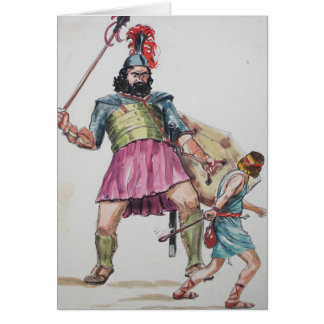 Cartão David contra Goliath