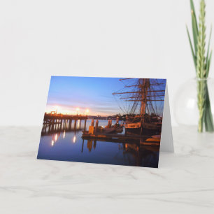 Cartão Dawn no Dana Point Pilgrim