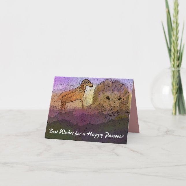 Cartão Dawn of the Redemption Passover Cards (Frente)