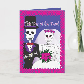Cartão Day of the Dead Greeting Card