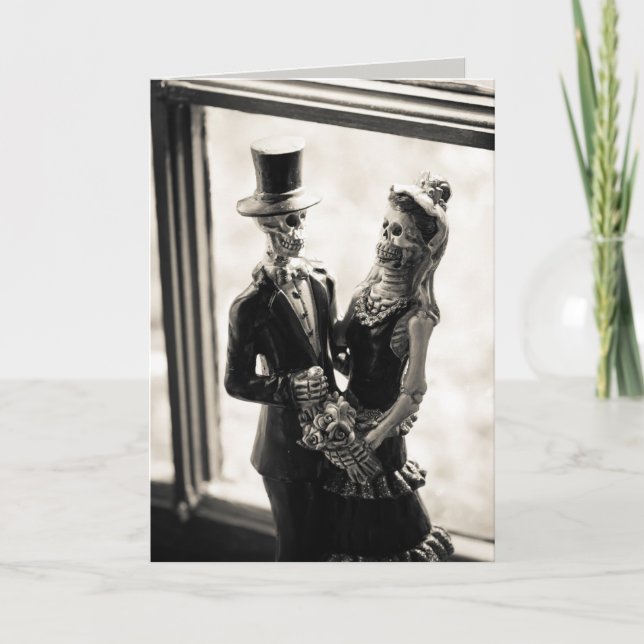 Cartão day of the dead greeting card (Frente)