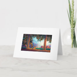 Cartão DAYBREAK Maxfield Parrish 1922 ... 2025