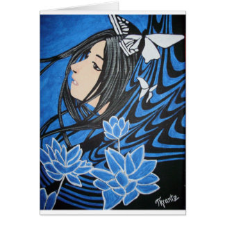 Cartão Daydream azul