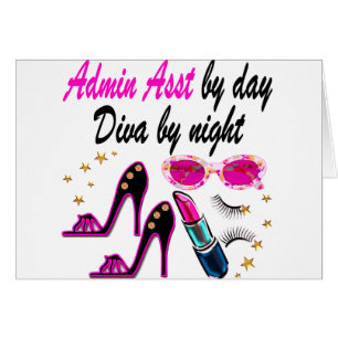CARTÃO DAZZLING ADMIN ASST DIVA