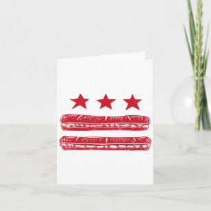 Cartão Dc Flag Sub Sandwich