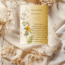 Cartão de 50º aniversário dourado