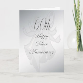Cartão de 60º Aniversário de Casamento