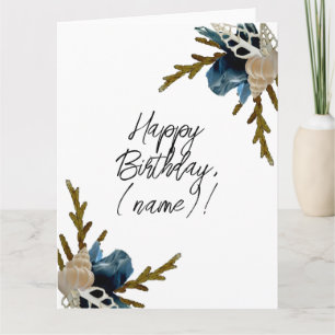 Cartão de Abertura Dobrado