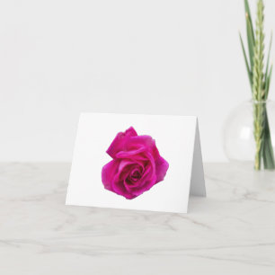 Cartão de Abertura Dobrável Pink Rose #5