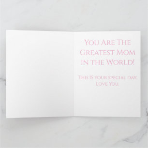 Cartão de Abertura Plano