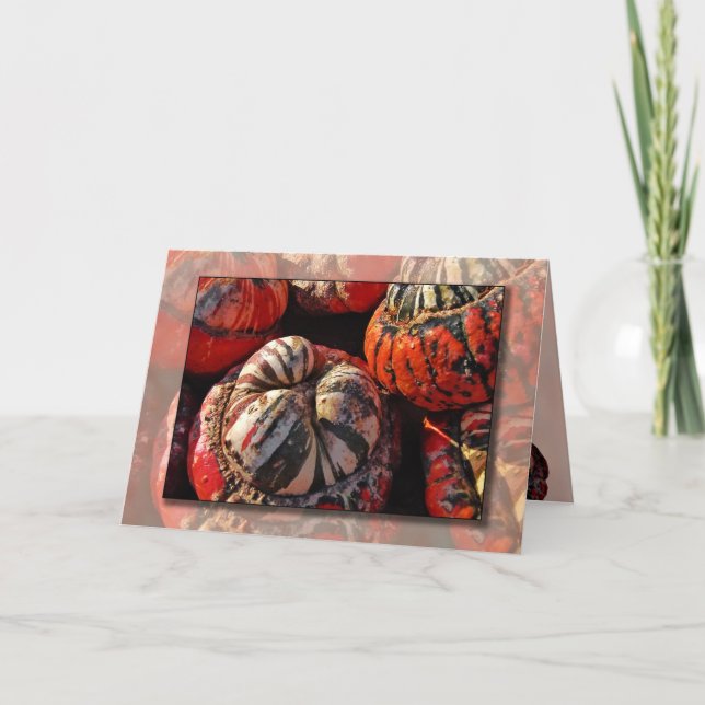 Cartão de Ação de Graças (Frente)