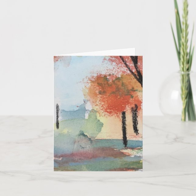 Cartão de Ação de Graças (Frente)