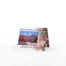 Cartão de Ação de Graças do Cliente 3rev