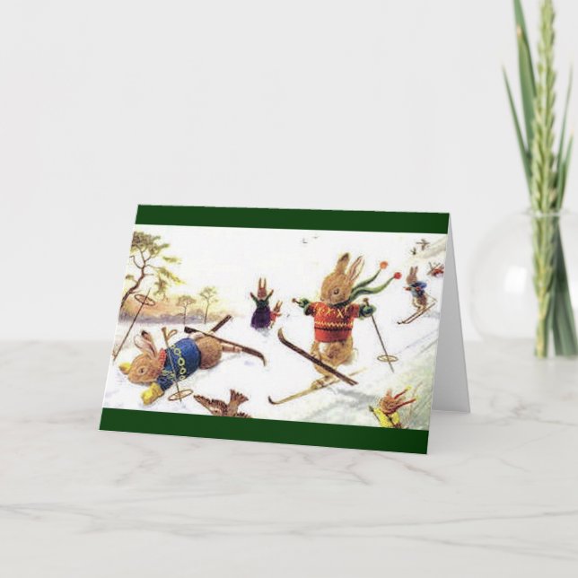 Cartão de Acidente de Esqui (Frente)