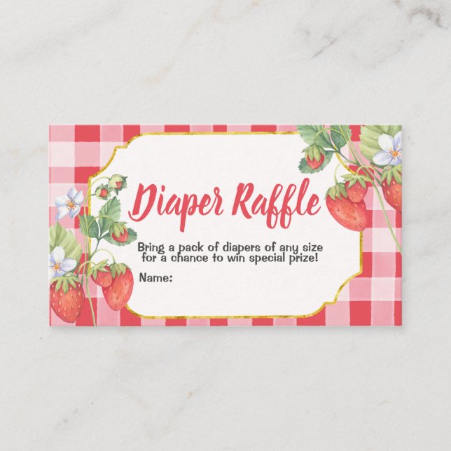 Cartão de Acondicionamento Por Aquarelas Berry Swe (Frente)