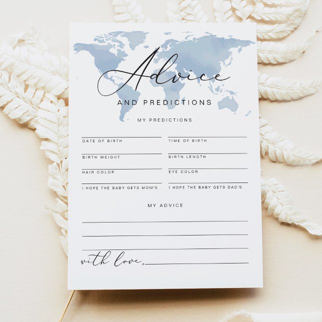 Cartão de Aconselhamento e Previsões para Bebês da (Criador carregado)