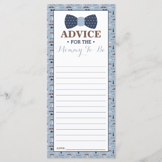 Cartão de Aconselhamento para a Mãe-A-Ser, Pequeno (Frente)