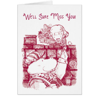 Cartão de adeus - bom dia