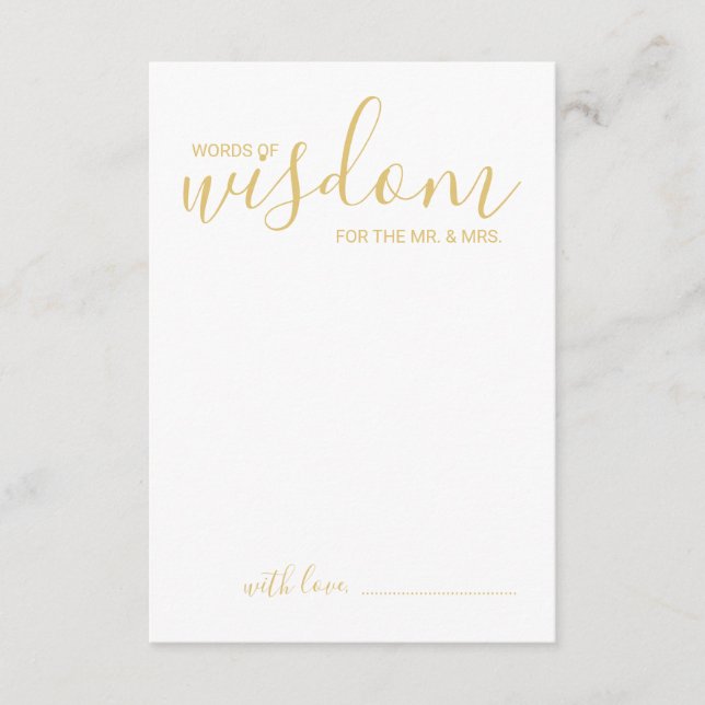 Cartão de Advertência e Desejo para Casamento de S (Frente)