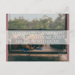 Cartão de Afirmação de Nascimento