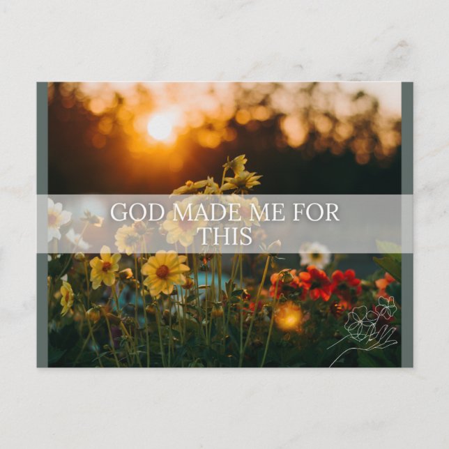 Cartão de Afirmação de Nascimento (Frente)