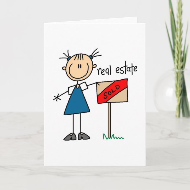 Cartão de agente imobiliário (Frente)