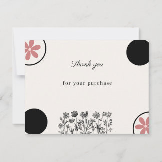 Cartão de Agradecimento