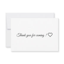 Cartão de agradecimento