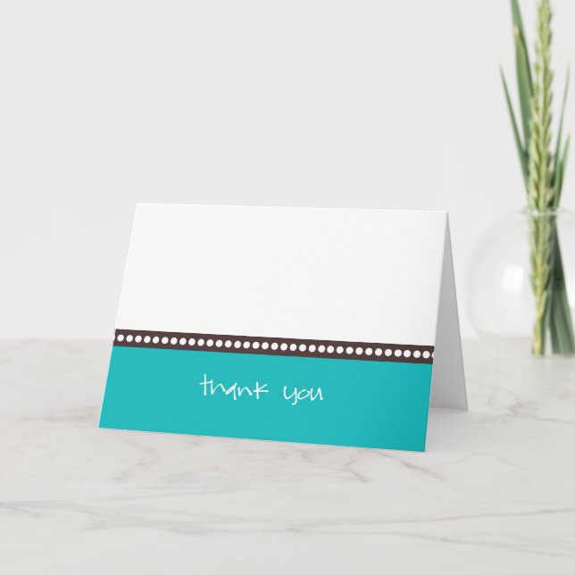 cartão de agradecimento (Frente)