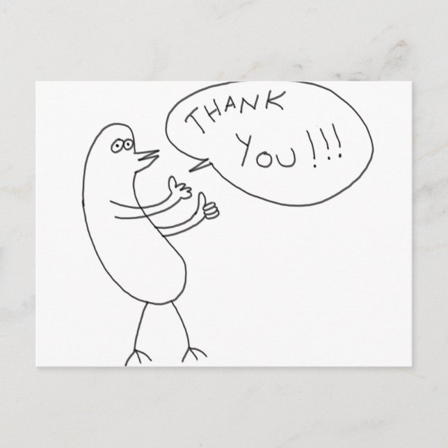 Cartão de agradecimento!!! (Frente)