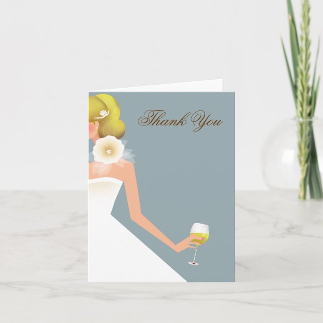 cartão de agradecimento (Frente)