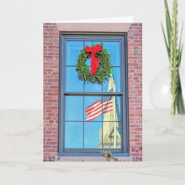 Cartão De Agradecimento 1820 Reflexão do tribunal (Frente)