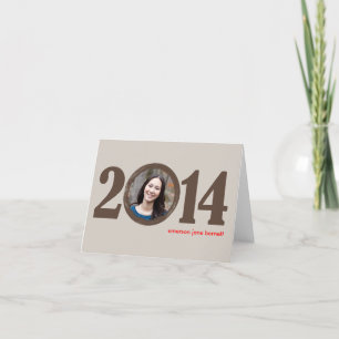 Cartão De Agradecimento 2014 Graduation Notecard