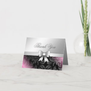 Cartão De Agradecimento 311 Sweet Molasses Bow Thank you