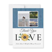 3 Colagem fotográfica Casamento de madeira azul de