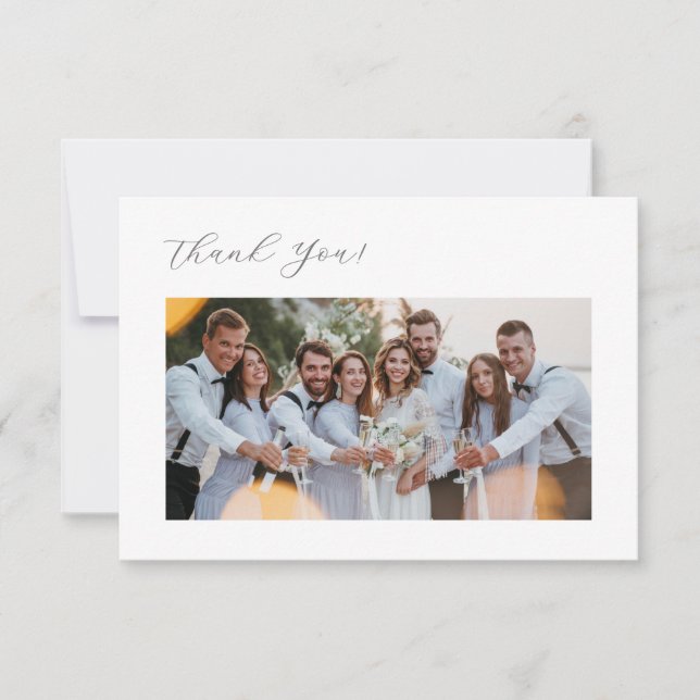 Cartão De Agradecimento 3D Flowers Stylized Lily Thank You Card (Frente)