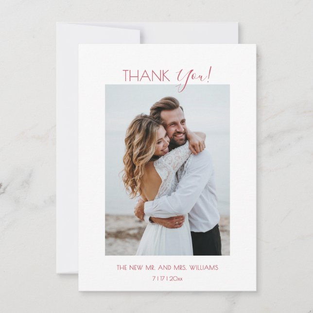 Cartão De Agradecimento 3D Wildflowers Roses (Frente)