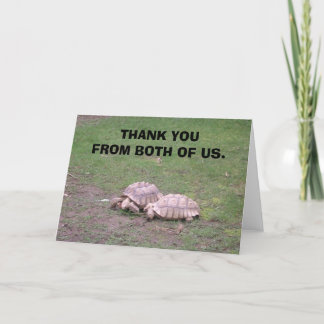 Cartão De Agradecimento A75f, OBRIGADO DE NÓS DOIS.