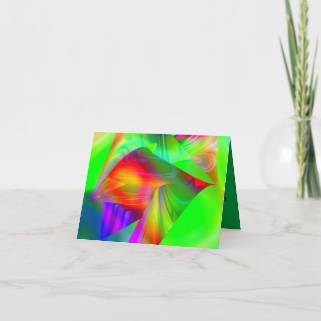 Cartão De Agradecimento A 148C - Um homem forte (Frente)