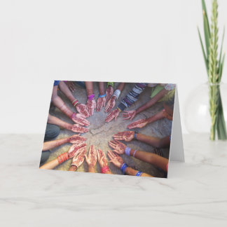 Cartão De Agradecimento A Circle of Sisters