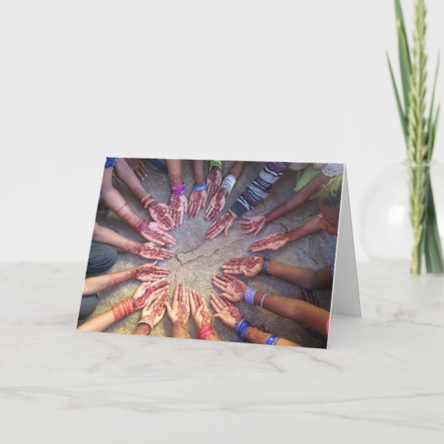 Cartão De Agradecimento A Circle of Sisters (Frente)