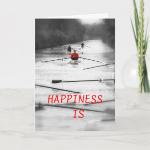 CARTÃO DE AGRADECIMENTO , A FELICIDADE É