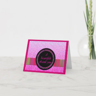 Cartão De Agradecimento A Heartfelt Thank You Cards