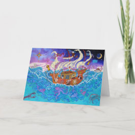 CARTÃO DE AGRADECIMENTO A INUNDAÇÃO